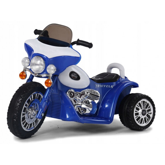 Motocicletă electrică - albastru - Chopper PA0116