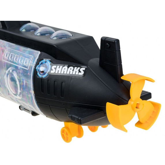 Submarin din plastic cu animale marine - Inlea4Fun SHARK SUBMARINE 