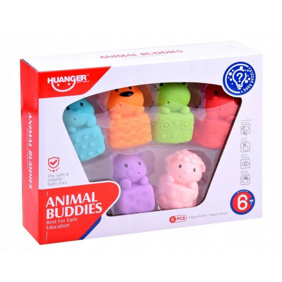 Set jucării pentru baie cu animale - Huanger