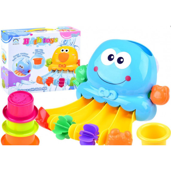 Jucărie de baie - caracatiță - Inlea4Fun Bath Toys