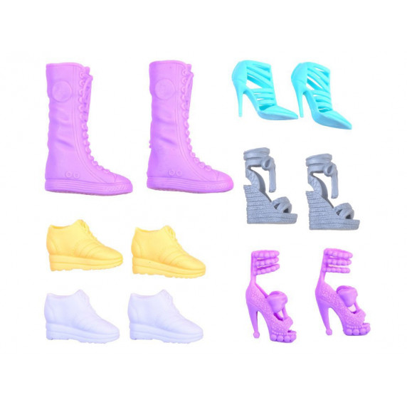 Garderobă cu păpușă si accesorii - Inlea4fun