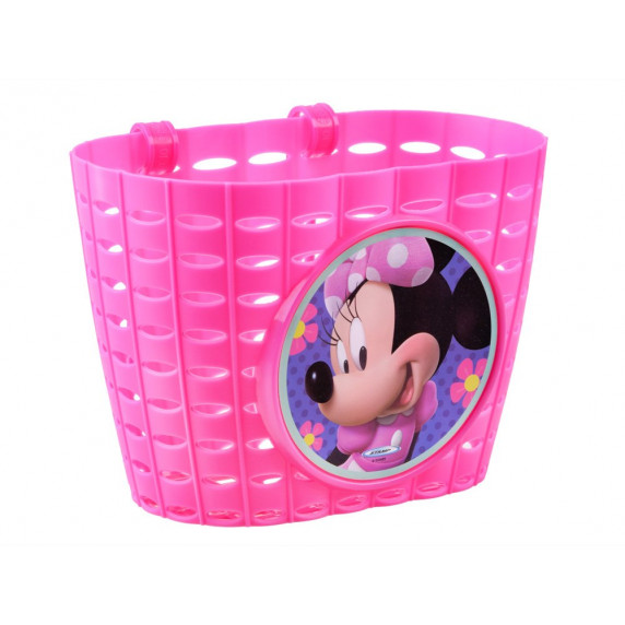 Coș bicicletă - Minnie Mouse - roz