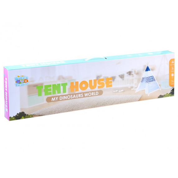Cort pentru copii, colorat Tent House Inlea4Fun