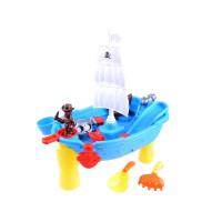 Jucărie pentru plajă și nisip - corabie pirat - Inlea4Fun SAND BEACH TOYS 