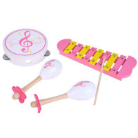 Set instrumente muzicale din lemn pentru copii, Inlea4Fun 