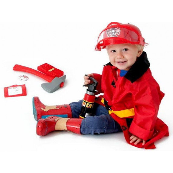 Costum pompier pentru copii Inlea4Fun ZA0214