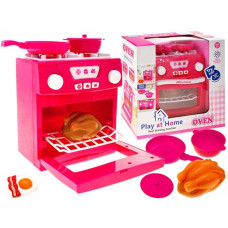Aragaz cu cuptor - Inlea4Fun PLAY AT HOME OVEN - roz Preview
