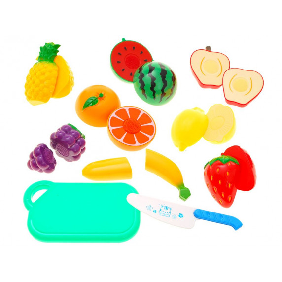 Fructe feliabile cu velcro, cu tocător, Cutting Food Inlea4Fun