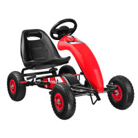 Kart cu pedale - roșu - Inlea4Fun SP0531 