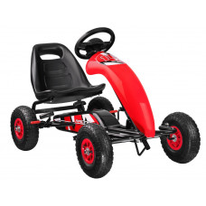 Kart cu pedale - roșu - Inlea4Fun SP0531 Preview