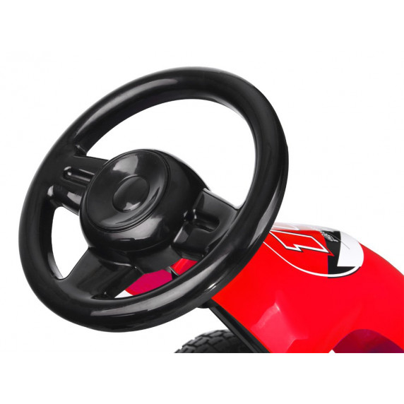 Kart cu pedale - roșu - Inlea4Fun SP0531