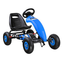 Kart cu pedale - albastru - Inlea4Fun SP0531 