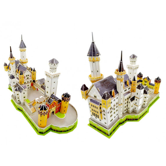 Puzzle 3D - Castelul Neuschwanstein - MAGIC PUZZLE - 109 elemente