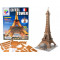 Puzzle 3D - Turnul Eiffel - MAGIC PUZZLE - 35 elemente