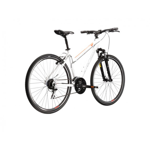 Bicicletă femei - KROSS Evado 3.0 17" DM 2022 - alb mat