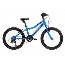 Bicicletă pentru copii - KROSS HEXAGON MINI 1.0 SR 11" 2022 - albastru lucios/portocaliu Preview