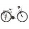 Bicicletă femei - KROSS Trekking Trans 1.0 DM 17" 2022  - alb lucios/gri