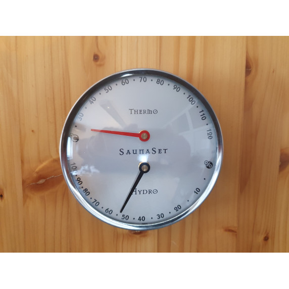 Termometru/higrometru saună - LANITPLAST - 10 cm