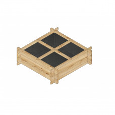 Cutie răsaduri din lemn Lanitplast Potting1 (S7279) Preview