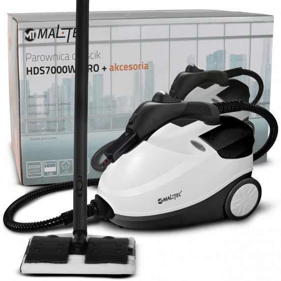 Curățător cu aburi - 2000 W - MalTec HDS7000W-PRO