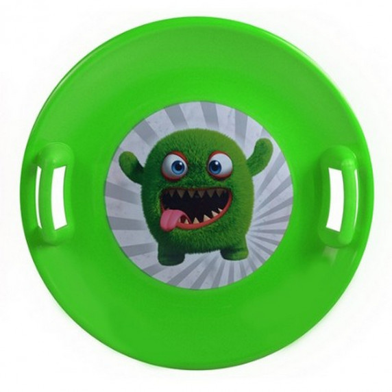 Sanie disc - 60 cm - verde - Inlea4Fun