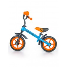 Bicicletă fără pedale - Milly Mally Dragon 10" - portocaliu/albastru Preview