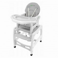 Scaun de masă bebe 3 în 1 - ECOTOYS - gri Preview