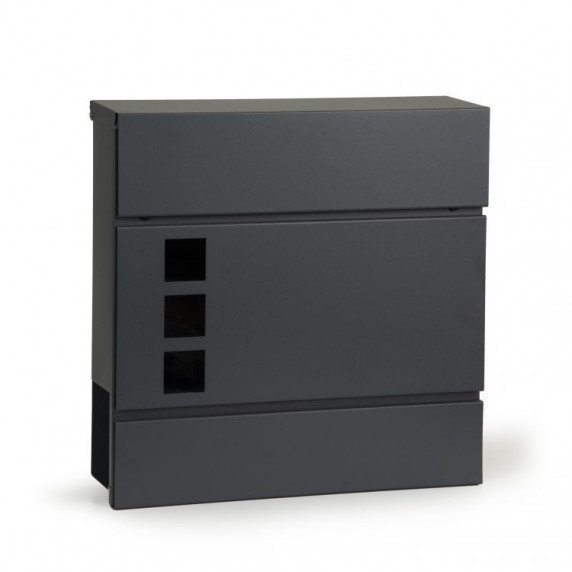 Cutie poștală - MODERN HOME Line Cube - gri