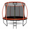 Trambulină 250 cm cu plasă de siguranță interioară și scară - Aga SPORT EXCLUSIVE MRPU1008ORANGE - portocaliu