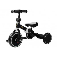 Tricicletă cu pedale - Inlea4Fun LINE TRIKE - negru/gri 