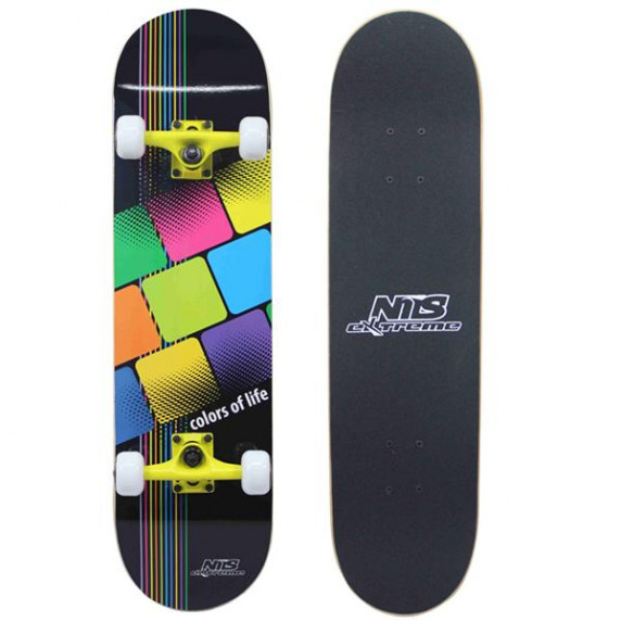 Skateboard - NILS Extreme CR3108 SB Color of Life