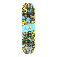 Skateboard - NILS Extreme CR3108 Color Worms 2 