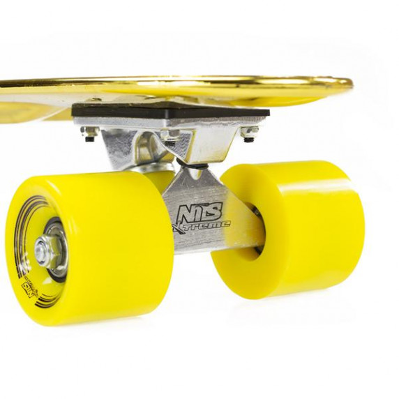Skateboard - NILS Extreme PNB01 Electrostyle - auriu