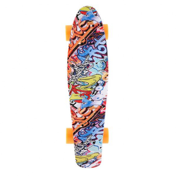 Skateboard - PennyBoard NILS Extreme Art Graffiti 2