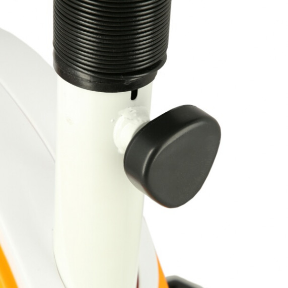 Bicicletă de exerciții magnetică - ONE Fitness M8410 - alb/portocaliu