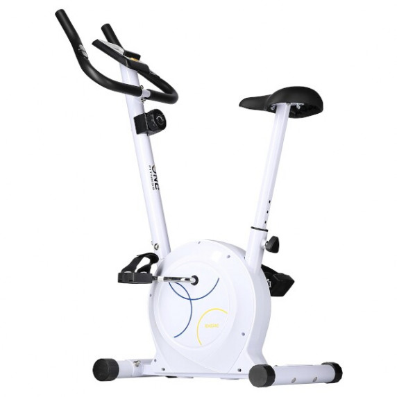 Bicicletă de exerciții magnetică - ONE Fitness RM8740 - alb