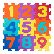 Covor de joacă pentru copii din spumă - puzzle - PLASTICA - cifre 