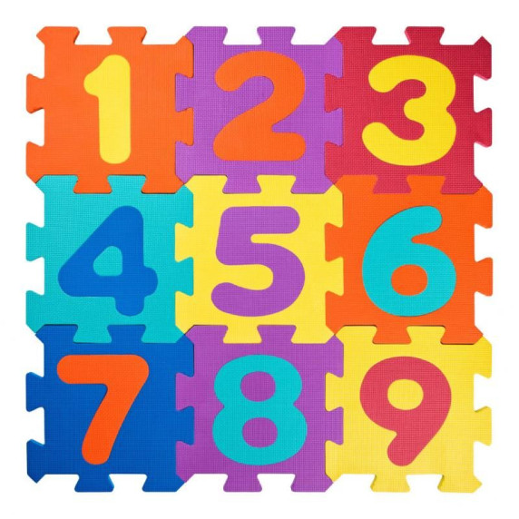 Covor de joacă pentru copii din spumă - puzzle - PLASTICA - cifre