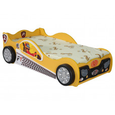 Pat pentru copii - Monza Mini Inlea4Fun  - galben Preview