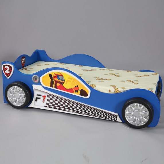 Pat pentru copii - Monza Mini Inlea4Fun - albastru