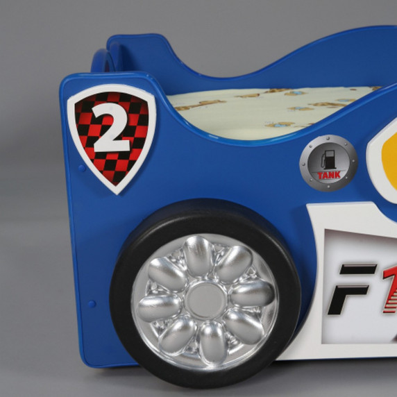 Pat pentru copii - Monza Mini Inlea4Fun - albastru