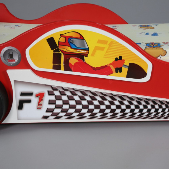 Pat pentru copii - Monza Mini Inlea4Fun - roșu