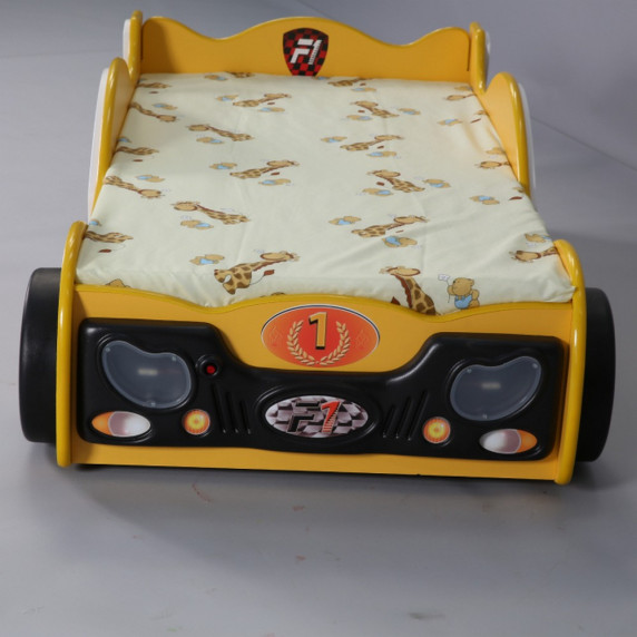 Pat pentru copii - Monza Mini Inlea4Fun  - galben