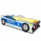 Pat mare pentru copii - mașină Speedy Police - Inlea4fun