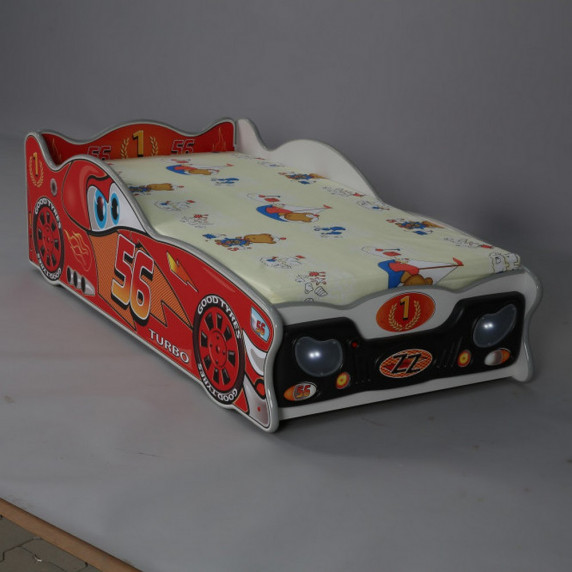 Pat mic pentru copii - mașină de cursă - ZigZak Inlea4fun