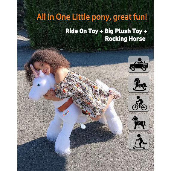 Ponei cu trap - unicorn - mare - PonyCycle 2021