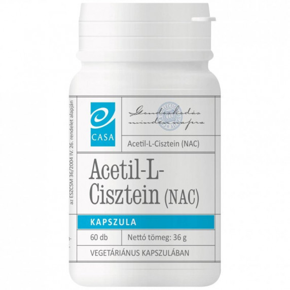 Capsulă N-Acetil L-cisteină (NAC) - pentru întărirea sistemului imunitar - Casa 