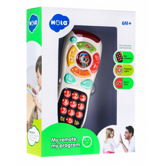 Jucărie interactivă - telecomandă - HOLA TV Remote Control