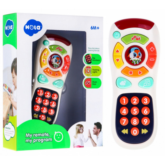 Jucărie interactivă - telecomandă - HOLA TV Remote Control