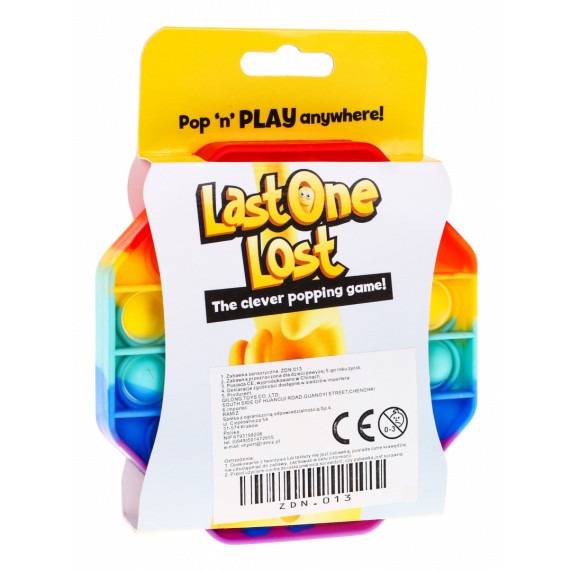Joc de logică pentru ameliorarea stresului - Pop it Lost One Lost - colorat